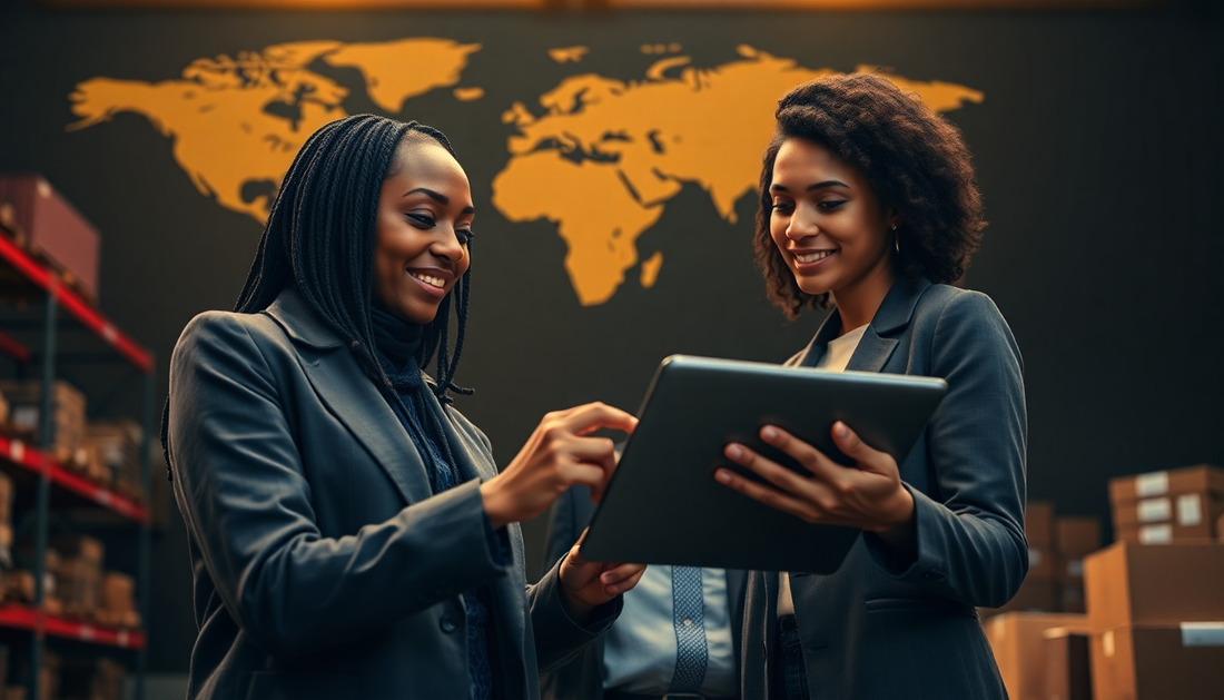 Foreign professional working in logistics and supply chain in Brazil