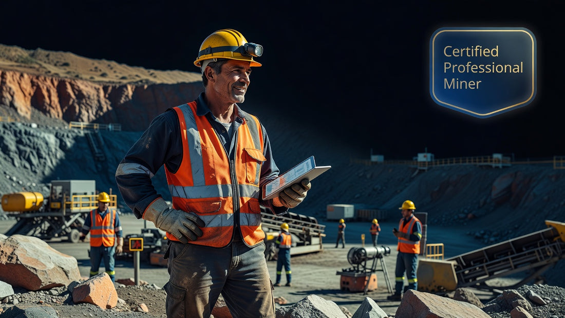 Mining safety professional in Brazil
