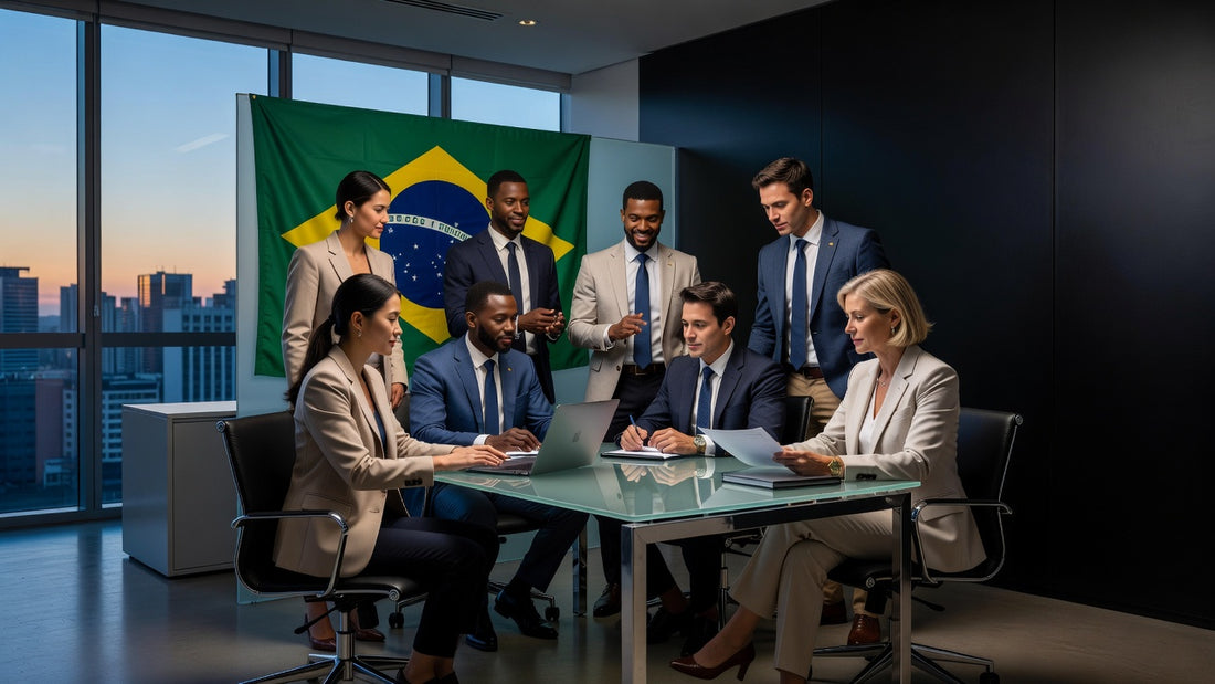 Expat administrative manager in a Brazilian office