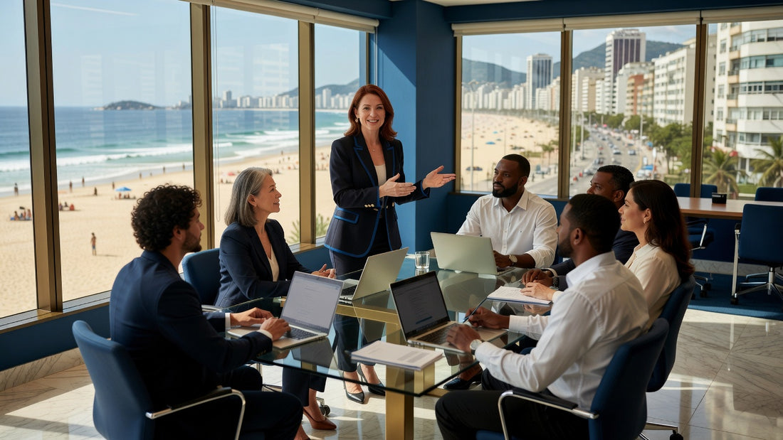 French speaker working in Brazil