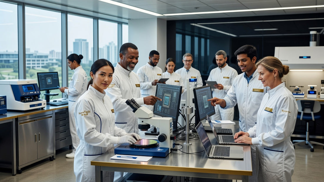 Foreign engineer working in Brazilian semiconductor industry