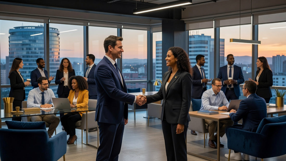 Foreigner building professional network in São Paulo