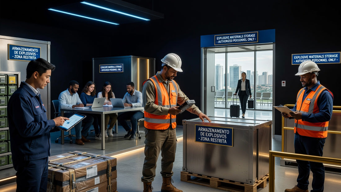 Safety inspection for explosive materials under NR-16 in Brazil