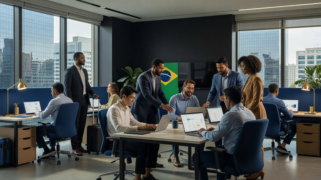 UX designer working on portfolio for Brazil jobs