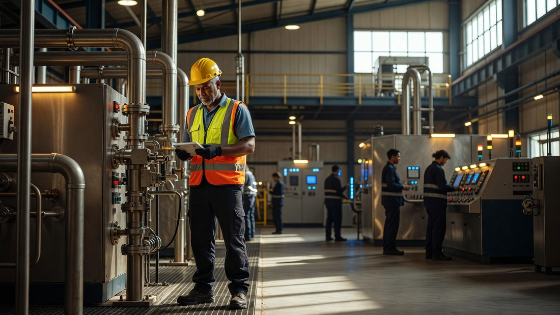 Safety professional at a pulp paper facility in Brazil