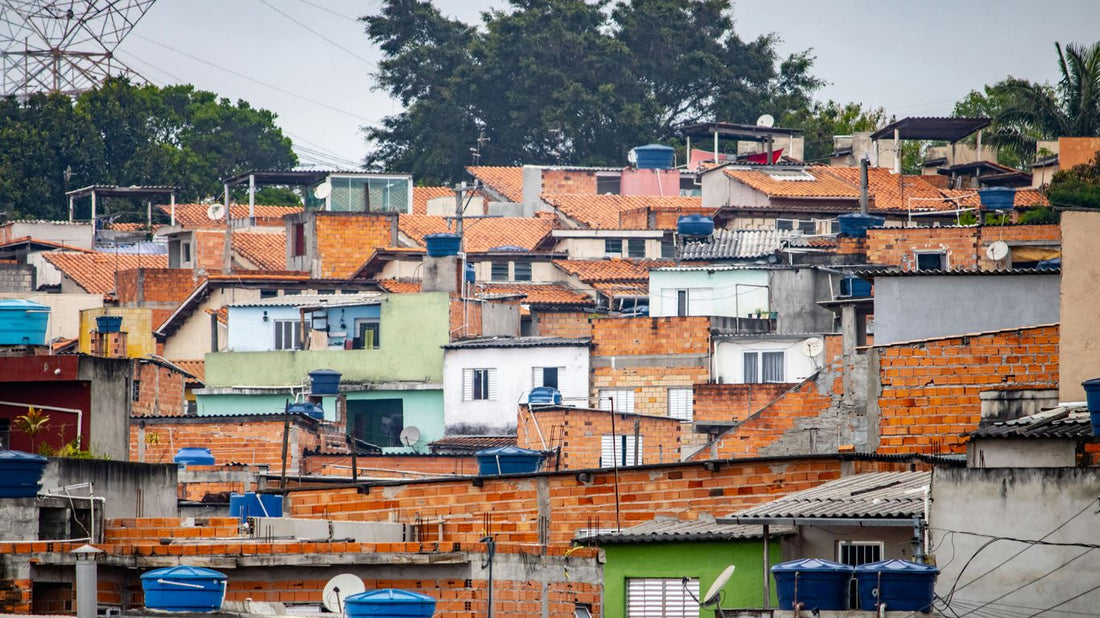 a group of houses