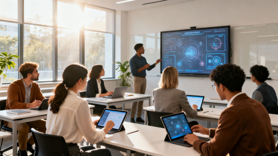 Professionals learning online with EduGradus